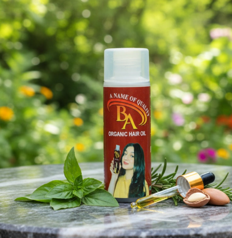 BA Organic Hair Oil